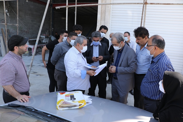 سرپرست شهرداری لاهیجان از پروژه های شهری بازدید کرد